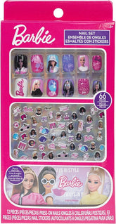 Barbie Nail And Body Art Sticker Set BB0110GB - Colorland Toys